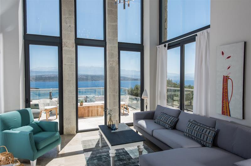 Selection of 4 bedroom villas with pool near Chania, sleeps 8