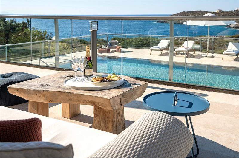 Selection of 4 bedroom villas with pool near Chania, sleeps 8