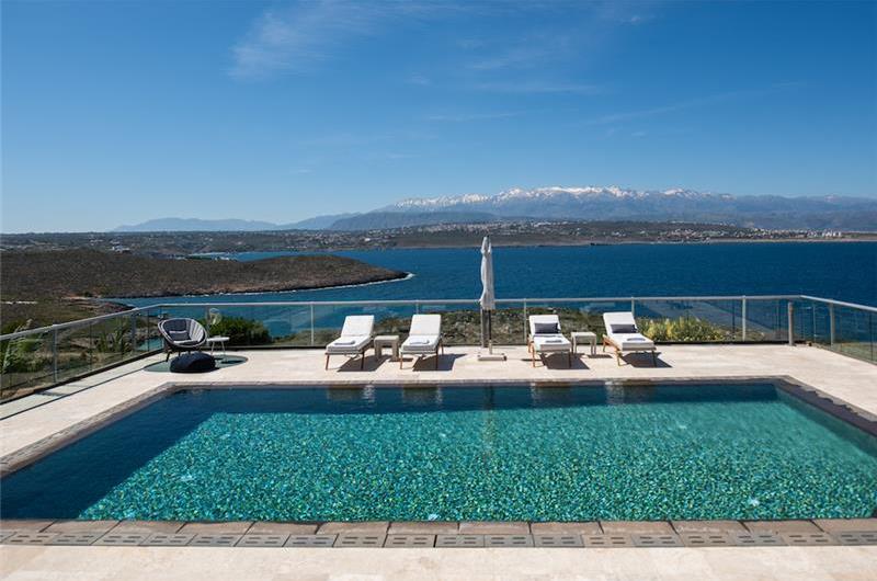 Selection of 4 bedroom villas with pool near Chania, sleeps 8