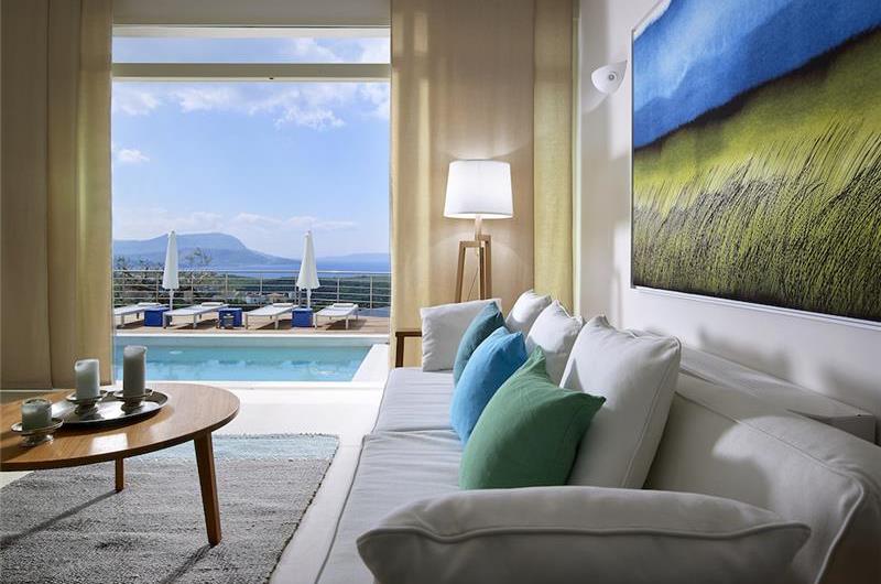 Selection of 3 & 4 bedroom villas with pool near Chania, sleeps 6-8