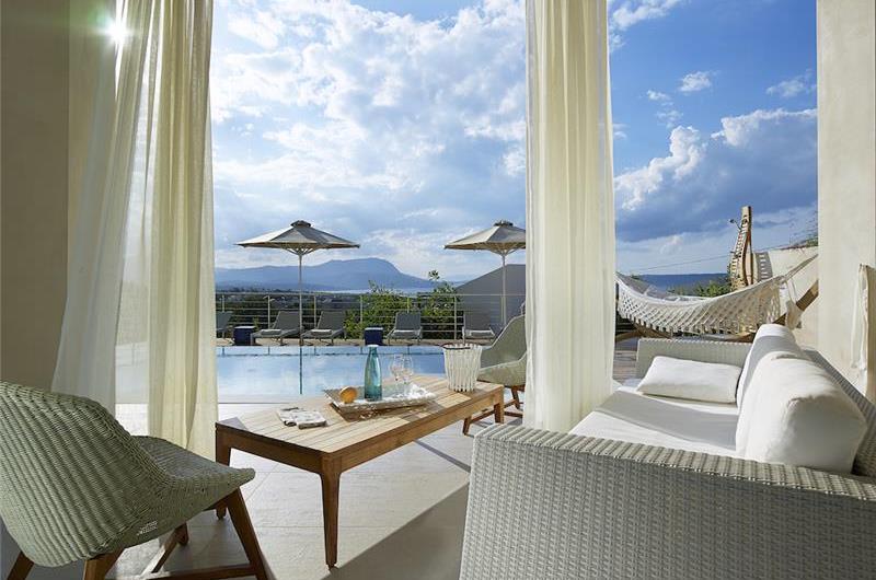 Selection of 3 & 4 bedroom villas with pool near Chania, sleeps 6-8