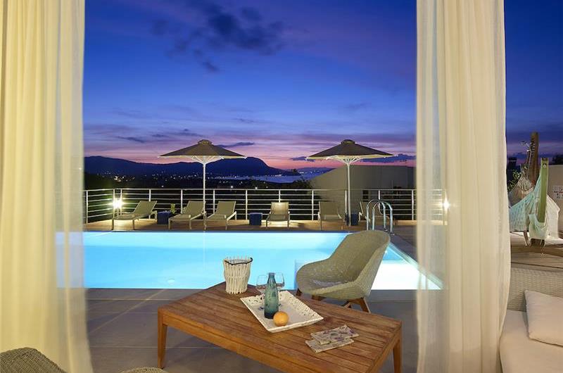 Selection of 3 & 4 bedroom villas with pool near Chania, sleeps 6-8