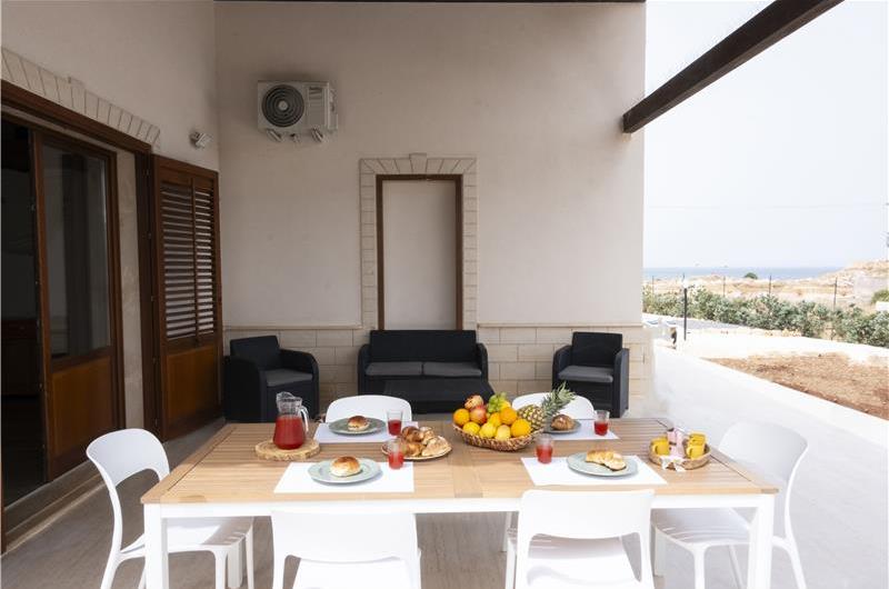 3 bedroom villa with pool & sea views, Cornino, sleeps 6-7
