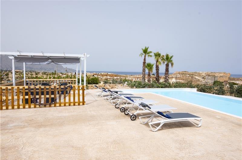3 bedroom villa with pool & sea views, Cornino, sleeps 6-7