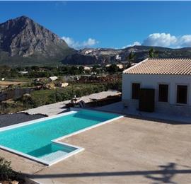 3 bedroom villa with pool & sea views, Cornino, sleeps 6-7