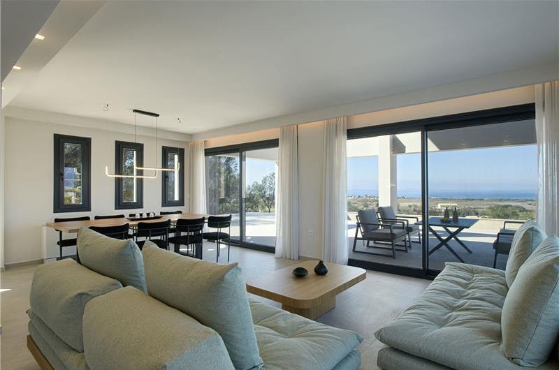 4 bedroom villa with pool & sea views, Acharavi, sleeps 8