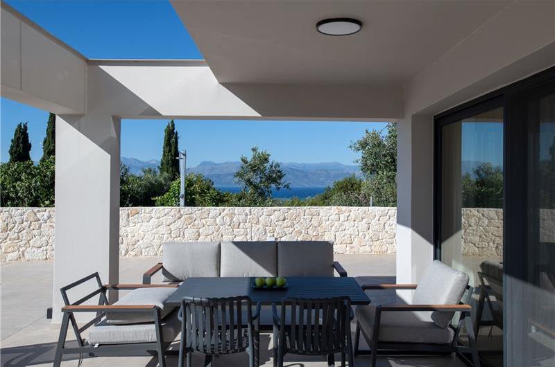 4 bedroom villa with pool & sea views, Acharavi, sleeps 8