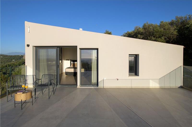 4 bedroom villa with pool & sea views, Acharavi, sleeps 8