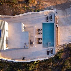 4 bedroom villa with pool & sea views, Acharavi, sleeps 8