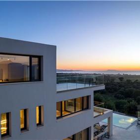 4 bedroom villa with pool & sea views, Acharavi, sleeps 8