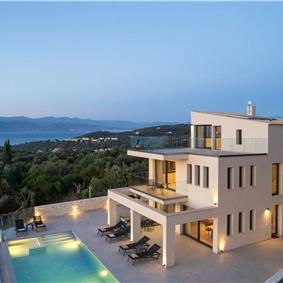 4 bedroom villa with pool & sea views, Acharavi, sleeps 8