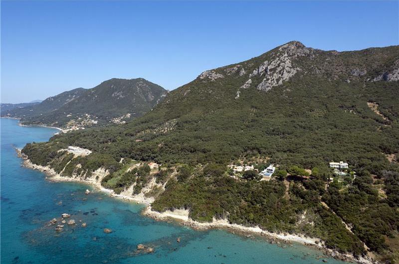 3 bedroom villa with pool & sea views, Agios Mathaios, sleeps 6