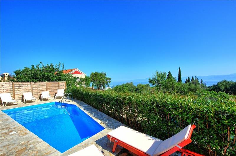 3 bedroom villa with pool & sea & mountain views, Episkepsi, sleeps 7