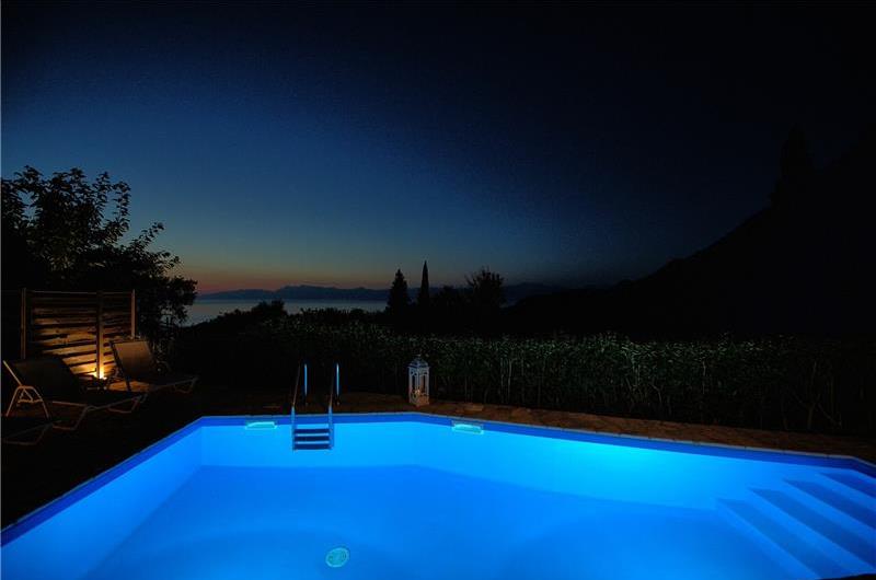 3 bedroom villa with pool & sea & mountain views, Episkepsi, sleeps 7