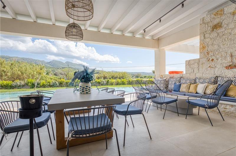 5 bedroom luxury seaside villa with indoor & outdoor pool, near Acharavi, sleeps 10