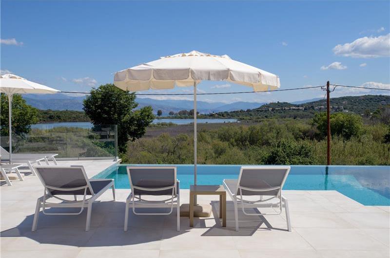 3 bedroom villa with pool & seaview, near Acharavi, sleeps 6