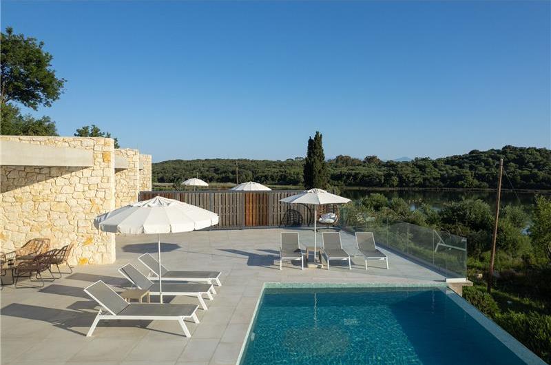 3 bedroom villa with pool & seaview, near Acharavi, sleeps 6