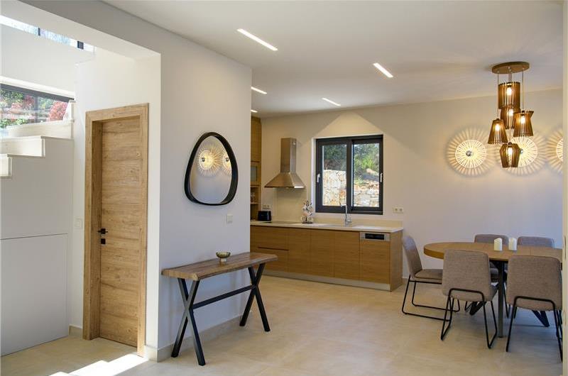  3 bedroom stone villa with pool & seaview, near Acharavi, sleeps 6