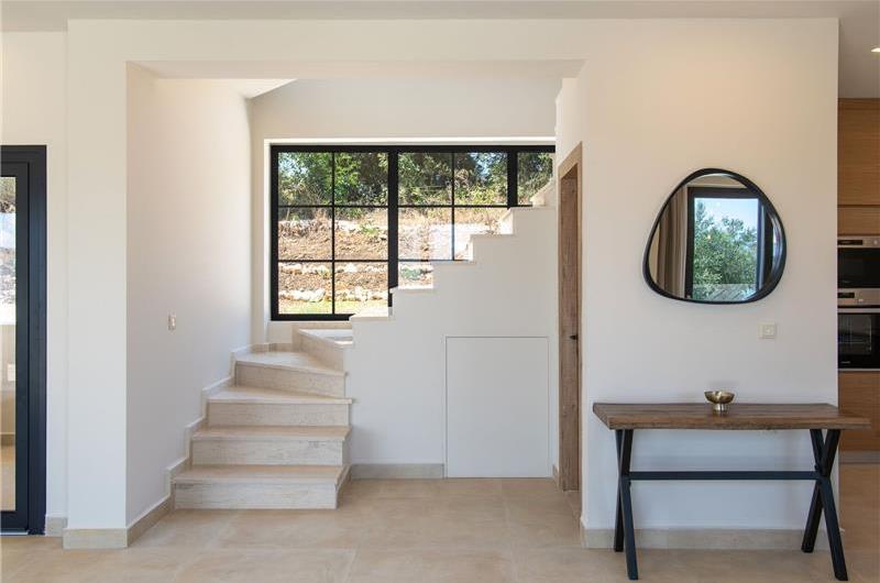  3 bedroom stone villa with pool & seaview, near Acharavi, sleeps 6