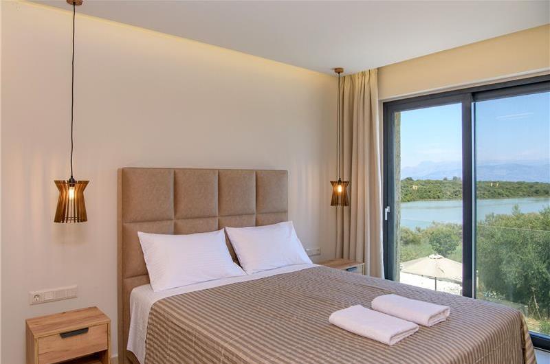  3 bedroom stone villa with pool & seaview, near Acharavi, sleeps 6