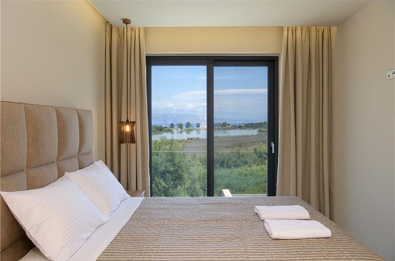  3 bedroom stone villa with pool & seaview, near Acharavi, sleeps 6