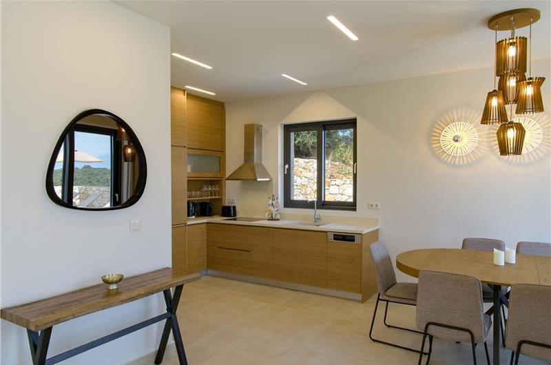  3 bedroom stone villa with pool & seaview, near Acharavi, sleeps 6