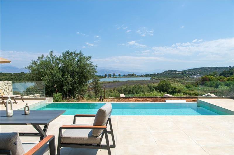  3 bedroom stone villa with pool & seaview, near Acharavi, sleeps 6