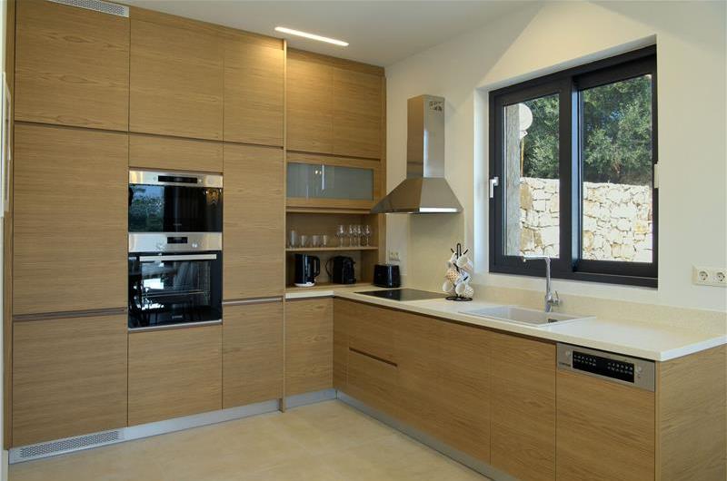  3 bedroom stone villa with pool & seaview, near Acharavi, sleeps 6