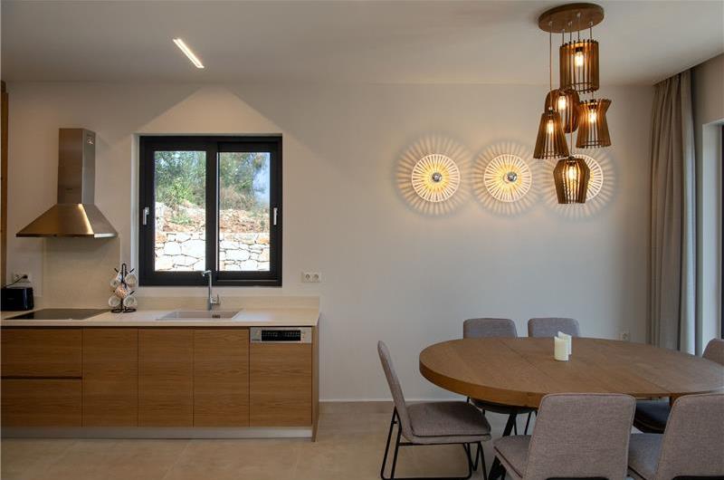  3 bedroom stone villa with pool & seaview, near Acharavi, sleeps 6