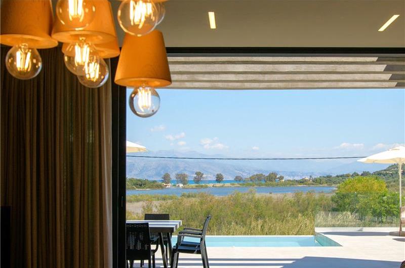 3 bedroom villa with pool & sea view, near Acharavi, sleeps 6