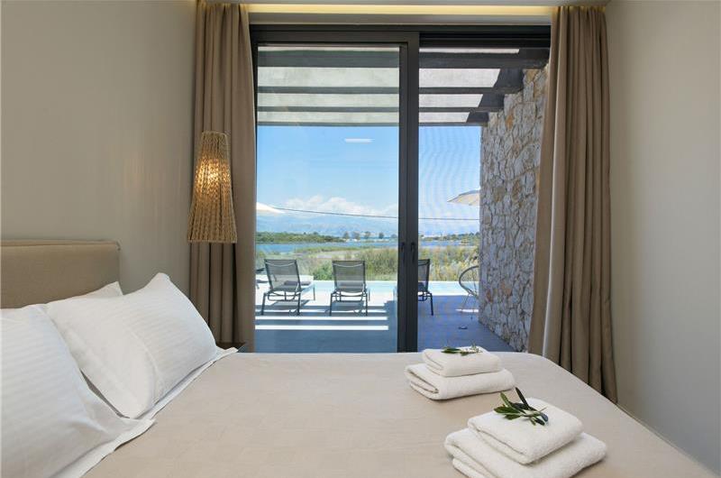 3 bedroom villa with pool & sea view, near Acharavi, sleeps 6