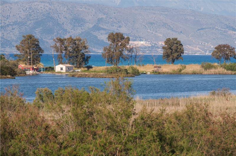 3 bedroom villa with pool & sea view, near Acharavi, sleeps 6