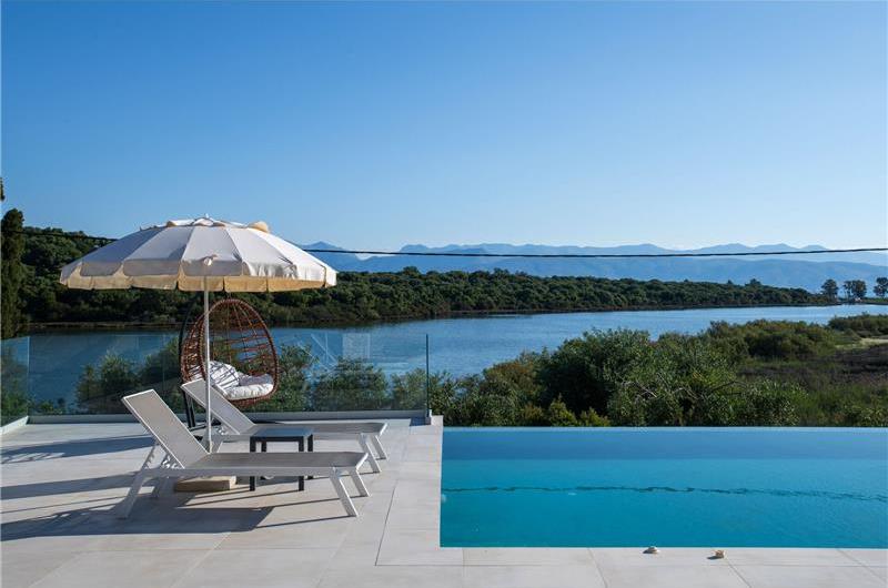 3 bedroom villa with pool & sea view, near Acharavi, sleeps 6