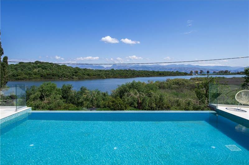 3 bedroom villa with pool & sea view, near Acharavi, sleeps 6