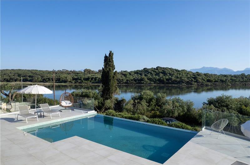 3 bedroom villa with pool & sea view, near Acharavi, sleeps 6