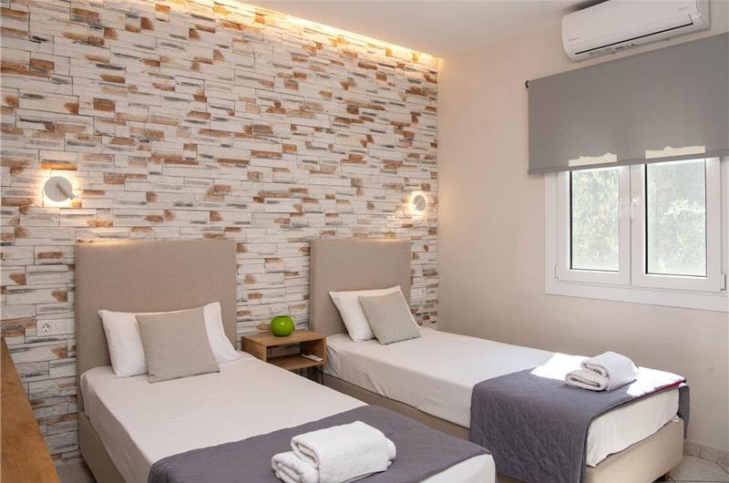 7 bedroom seafront luxury villa with pool & jacuzzi, near Acharavi, sleeps 14-15