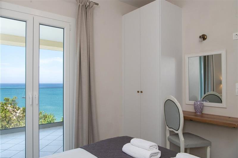 7 bedroom seafront luxury villa with pool & jacuzzi, near Acharavi, sleeps 14-15