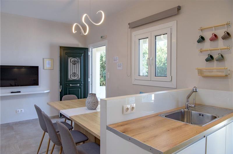 7 bedroom seafront luxury villa with pool & jacuzzi, near Acharavi, sleeps 14-15