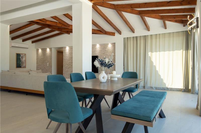 3 bedroom seaside villa with pool & jacuzzi, near Acharavi, sleeps 6