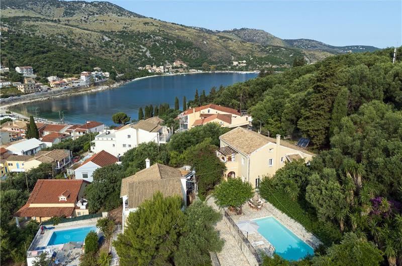3 bedroom villa with heated pool in Kassiopi, Corfu, sleeps 6