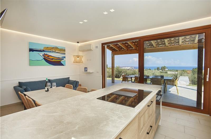 3 bedroom villa with pool near Scopollo, sleeps 6