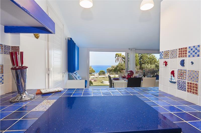 3 bedroom villa with pool and sea views near Scopello, sleeps 6